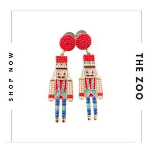 Nutcracker Holiday Earrings‎
